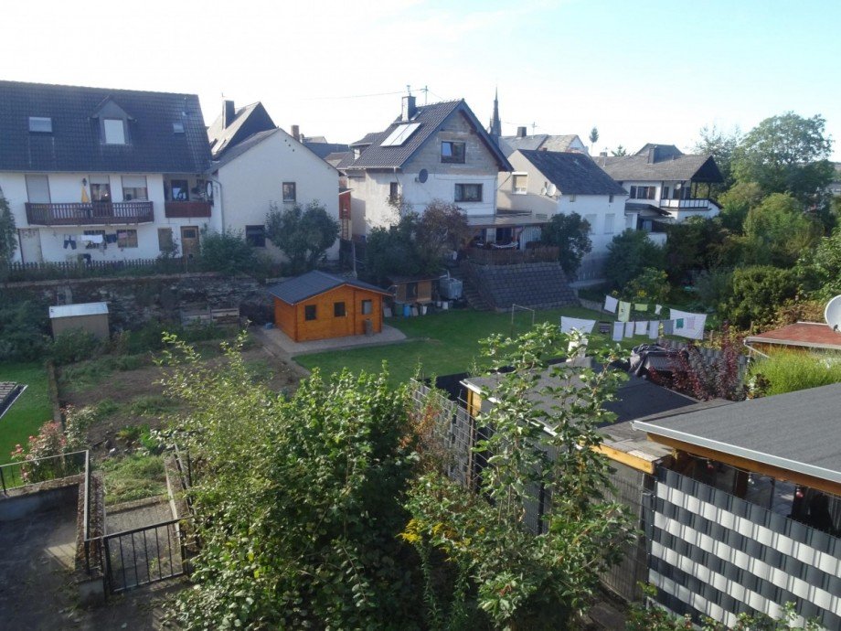 Blick vom Balkon Einfamilienhaus Villmar