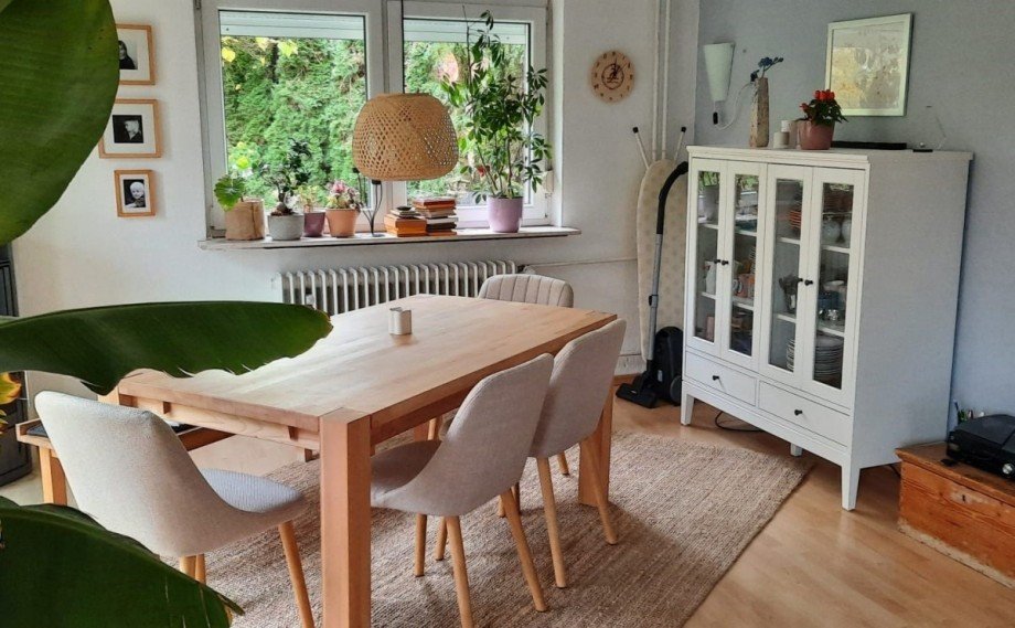 Esszimmer-K�che EG Einfamilienhaus Weilburg