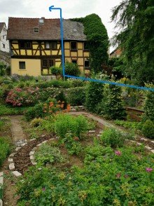 Garten von unten Leider verkauft! Klein, fein - und bald Dein? Jetzt inkl. neuem Dach!! Weilburg/ Ahausen