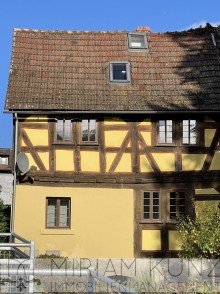Vom Garten aus Leider verkauft! Klein, fein - und bald Dein? Jetzt inkl. neuem Dach!! Weilburg/ Ahausen